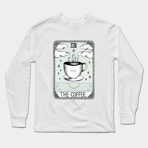 The Coffee Long Sleeve T-Shirt by Barlena